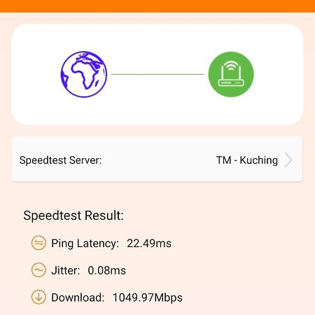 H Homestay Sibu - 1000Mbps 1Gbps Wifi, Astro & Auto Gate Parking Semi Detached House! Extérieur photo